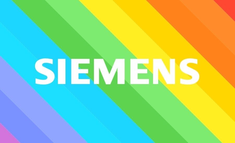 Siemens Regenbogen Face-Filter