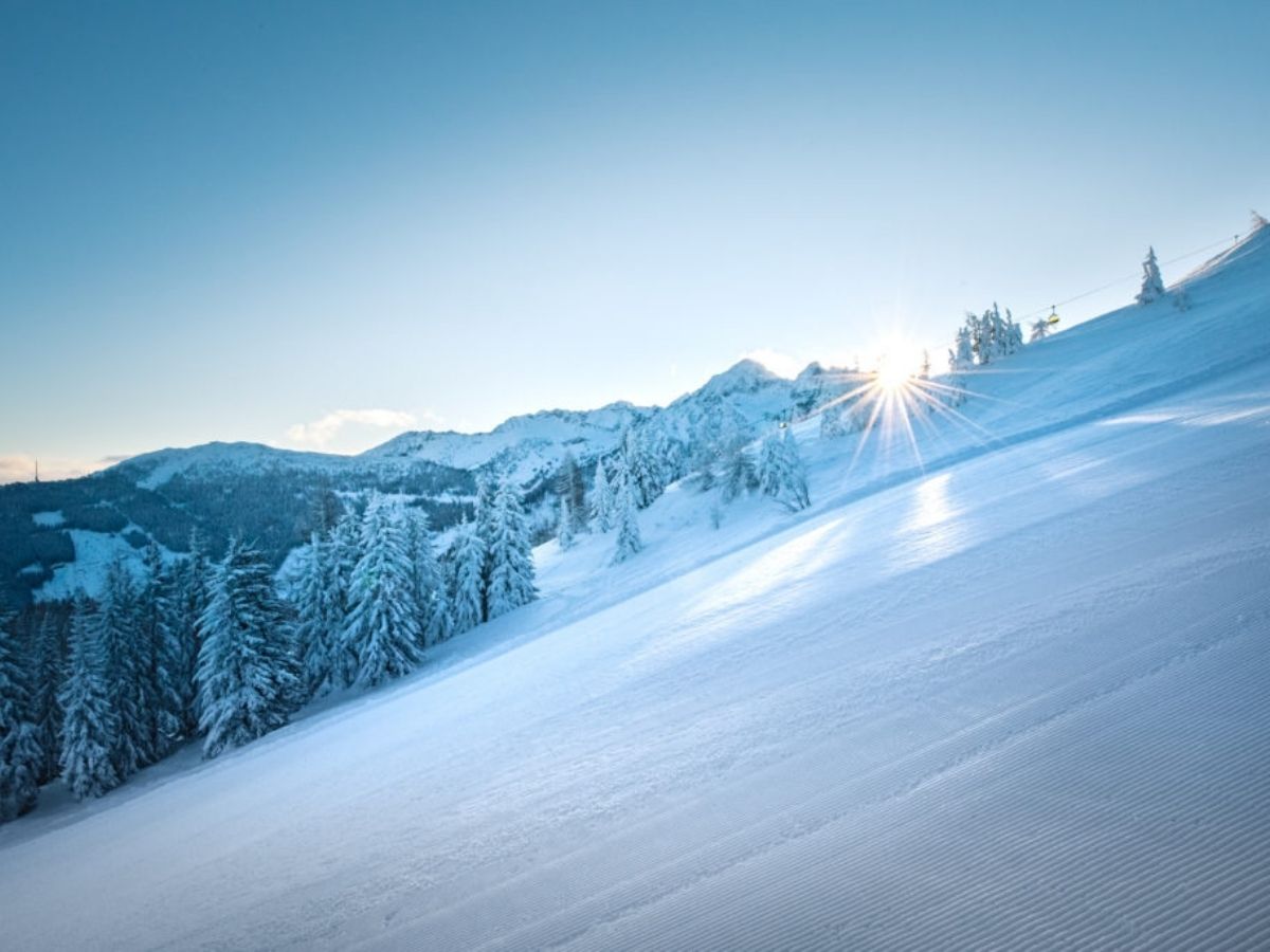 Winter wonderland, Winterlandschaft, Piste, Skifahren, Ski amadé