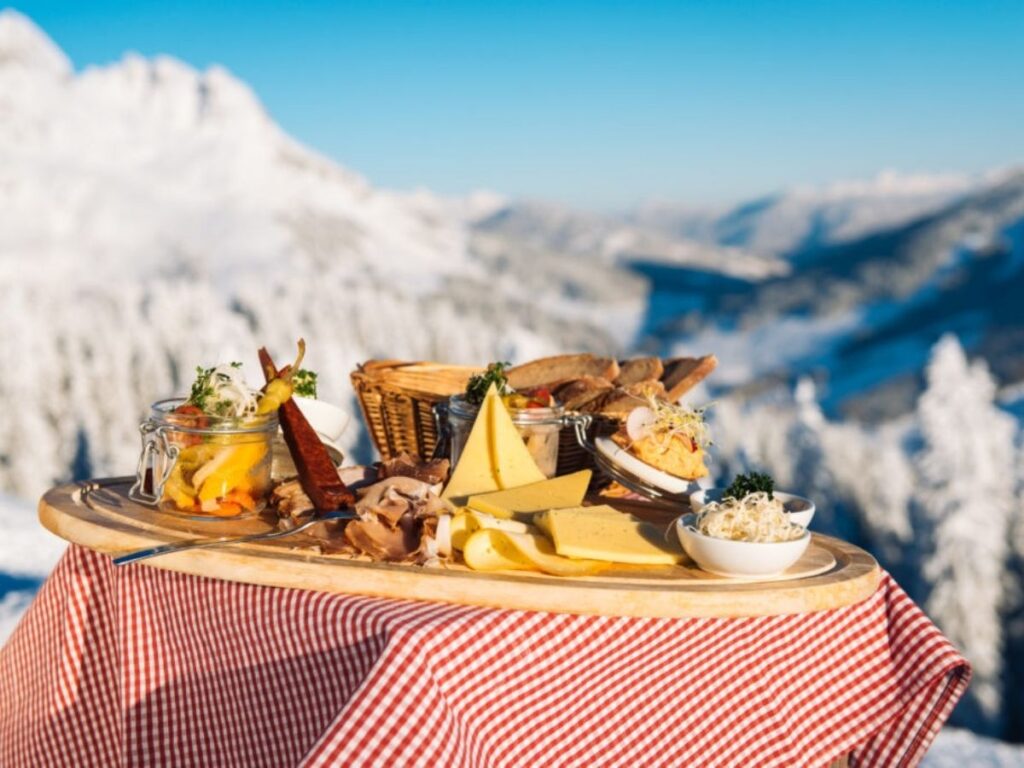 Ski amadé Kulinarik, Jause am Berg